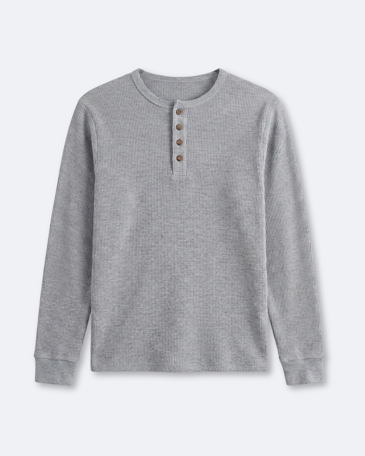 Antonio Waffle Henley Longsleeve